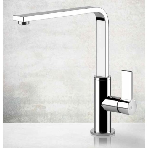 Gessi Helium Collection single lever mixer 17015 031 chrome finish