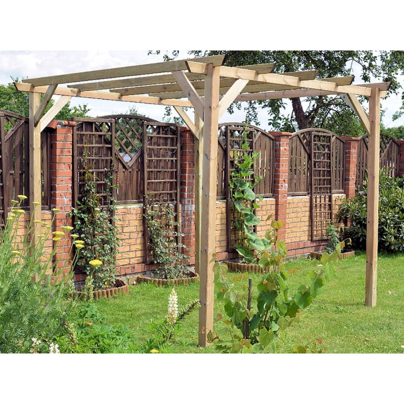  Losa Outdoors pour profiter de la Pergola Eco 300x300 EX/PG300300