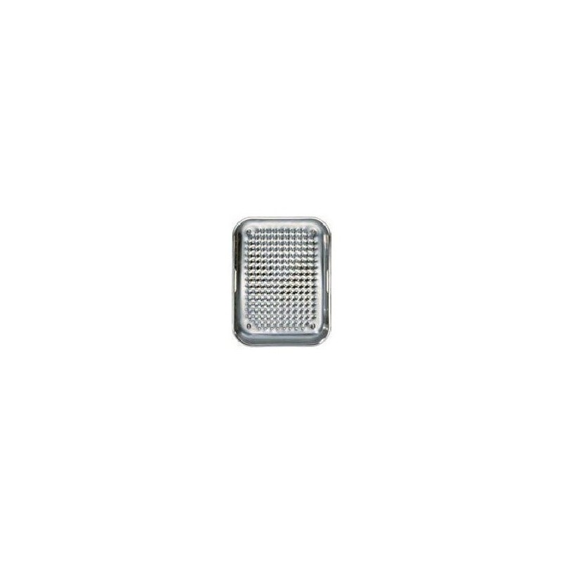  Lavabo Alpes con fondo perforado BF 10 en acero inoxidable 31,1 cm