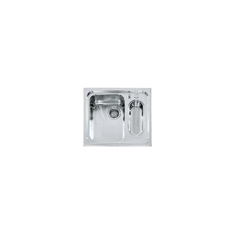  Alpes Undermount sink LS 50x68 / 1V1B with 68x50 cm stainless steel basin
