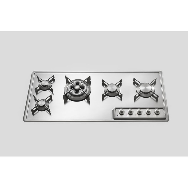  Table de cuisson gaz 99 cm inox F 499 / 4GTC Alpes