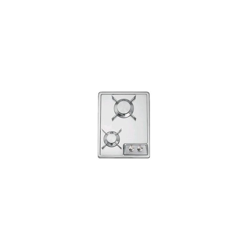  Table de cuisson gaz inox 39 cm Alpes F 539 / 2GG