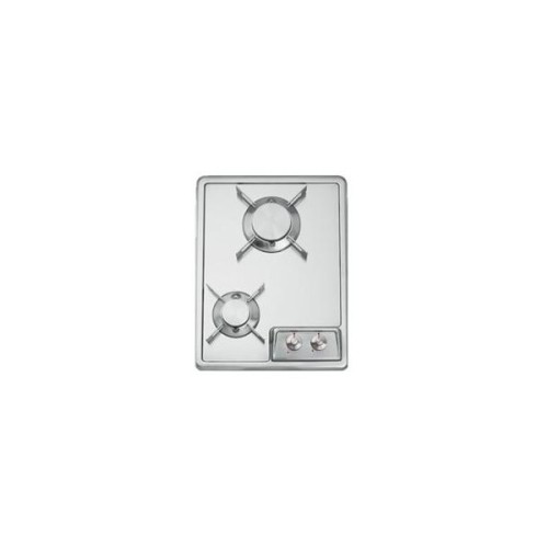 Table de cuisson gaz inox 39 cm Alpes F 539 / 2GR