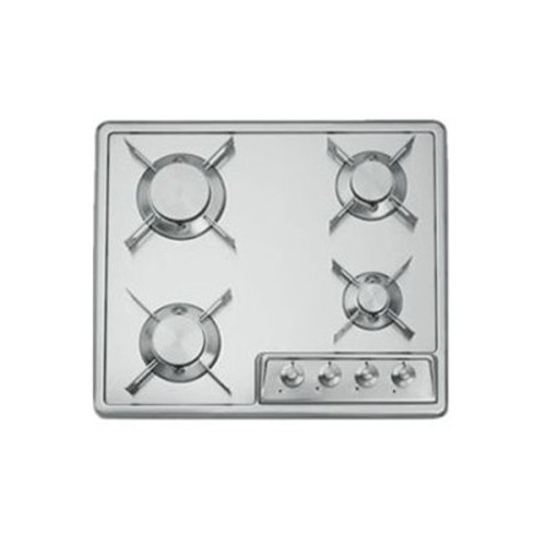 Alpes Gas hob F 559 / 4G in stainless steel 59 cm