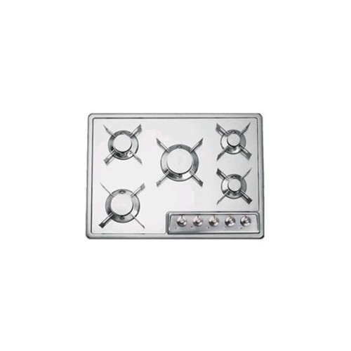 Table de cuisson à gaz Alpes F 569 / 5G en acier inoxydable 69 cm