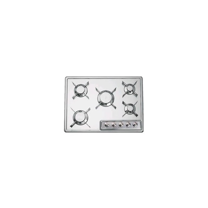  Alpes Gas hob F 569 / 5G in stainless steel 69 cm
