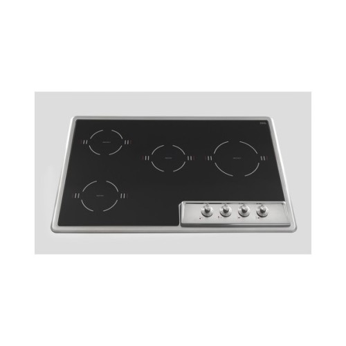 Table de cuisson à induction Alpes F 579 / 4EI en acier inoxydable 79 cm