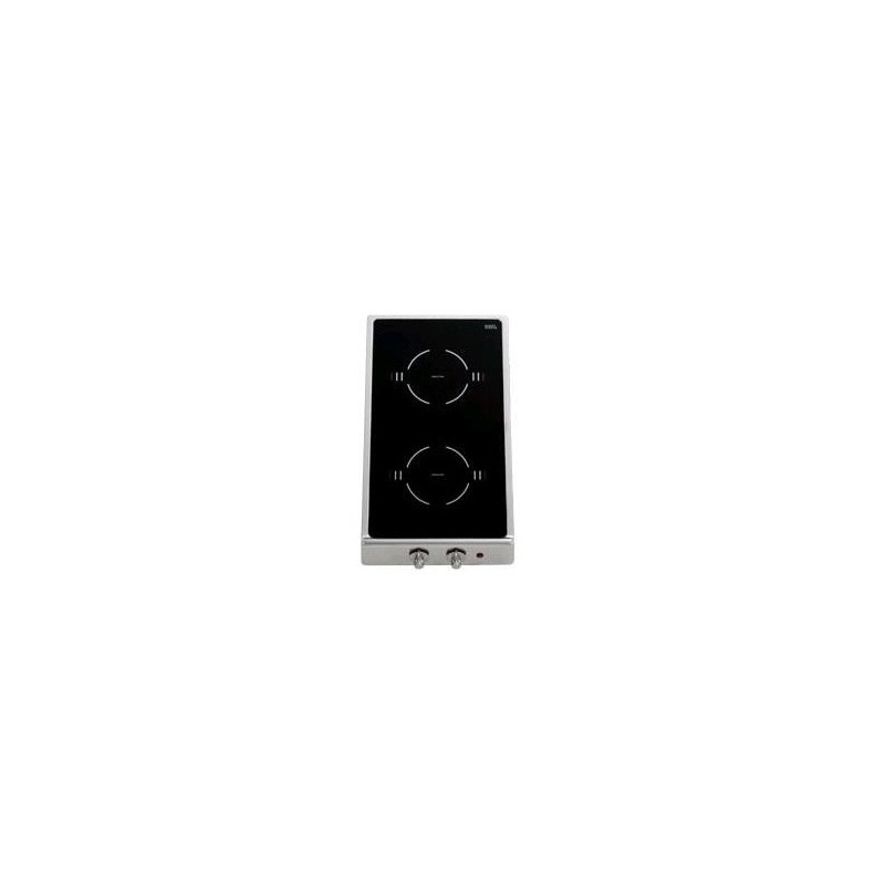  Alpes Tilting induction hob R 30 / 2EI in stainless steel of 29.5 cm