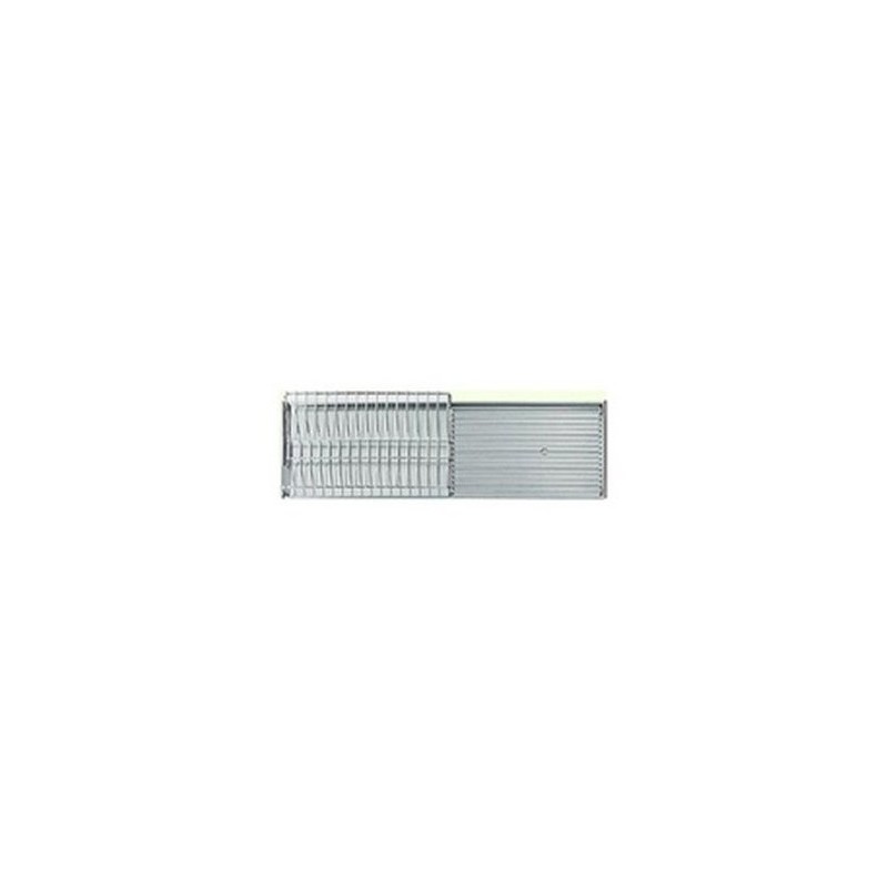  Alpes Porta platos de pared SP 69 de acero inoxidable 68,8 cm