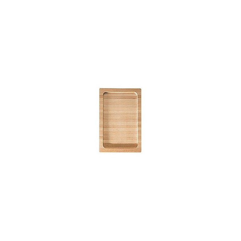  Alpes Chopping board B / TP in wood carrying plates and pans for barbecue