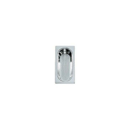 Alpes Cuve semi-encastrée VDF 319 en inox mesurant 19x36 cm