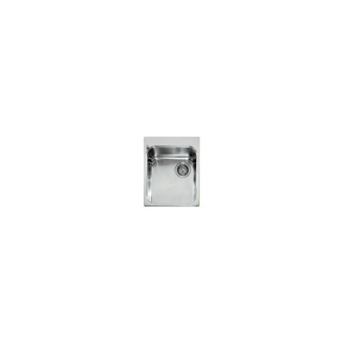 Alpes Semi-flush tank VF 541-D in stainless steel measuring 41x51 cm