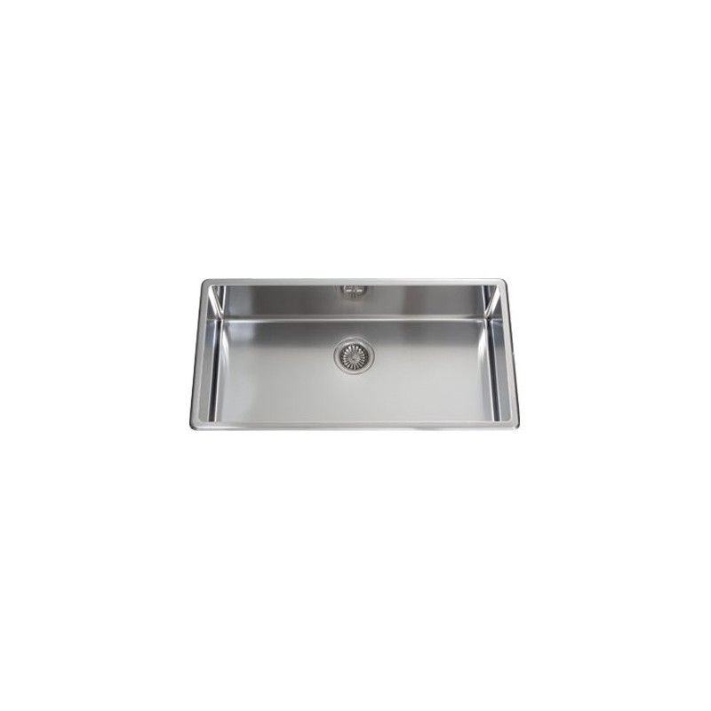  Alpes Semi-flush tank VFR 485 in stainless steel 85.5x45 cm