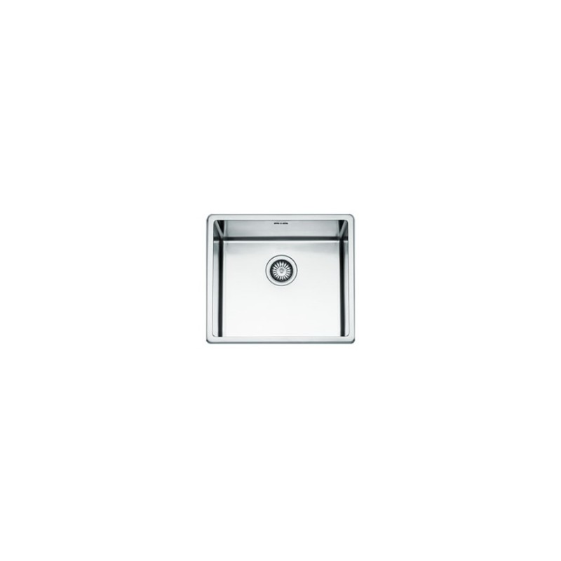  Alpes Bañera bajo encimera VSR 50 de acero inoxidable de 53x43 cm