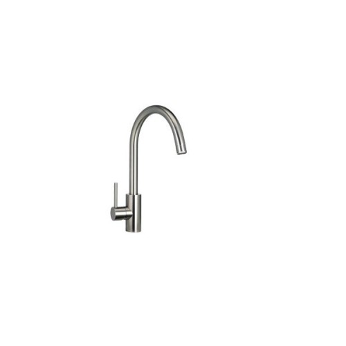 Alpes Mixer ALP34 in stainless steel with satin finish