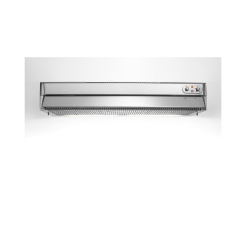 Alpes Filter hood with two exhaust fans with extendable filter CFE-A 90/2 in 90 cm stainless steel