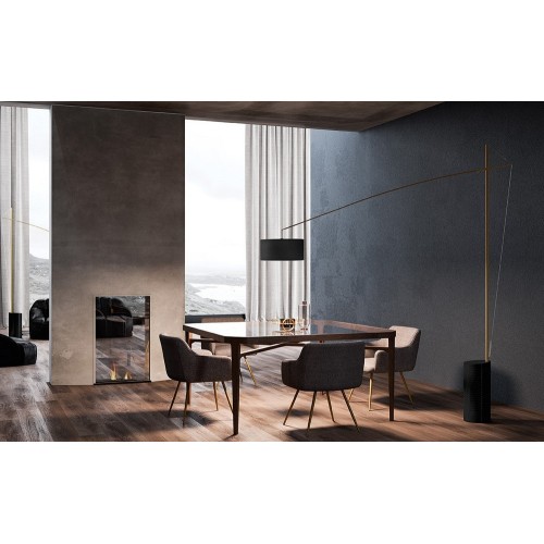 Minitallux LED floor lamp Gru ST in different finishes byicon Luce