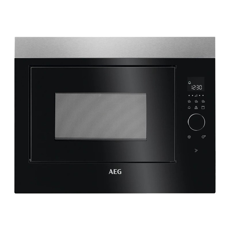  AEG Compact microwave oven with grill MBE 2658 DEM with 60 cm black door