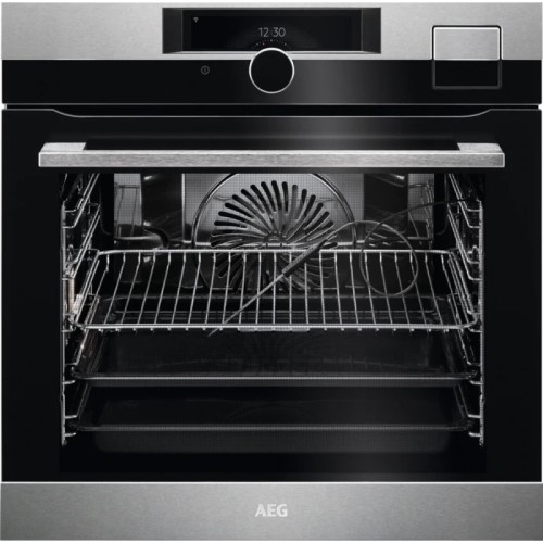 AEG SteamPro oven BSK 999330 M anti-fingerprint stainless steel finish 60 cm