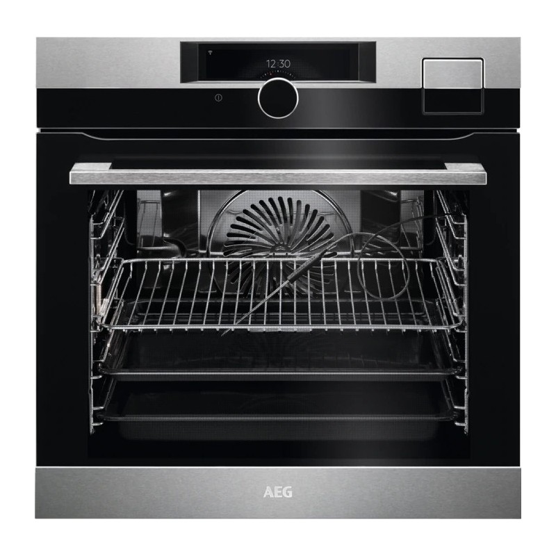  AEG SteamPro oven BSK 999330 M anti-fingerprint stainless steel finish 60 cm