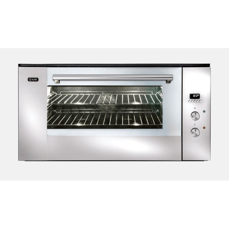  Ilve Professional Plus OV948SLE3 compact multifunction electronic oven in 90 cm stainless steel