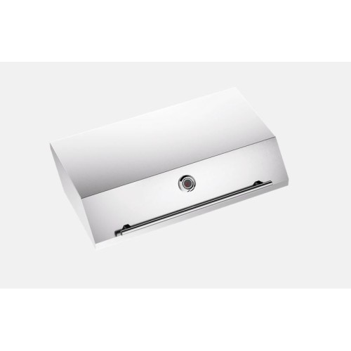 Couvercle Ilve COPHBBQ100 pour barbecue d'extérieur avec finition satinée