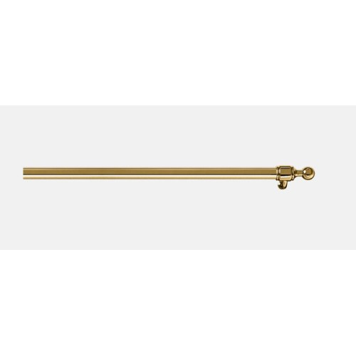 Main courante avant Ilve AMC-120, finition laiton, 120 cm
