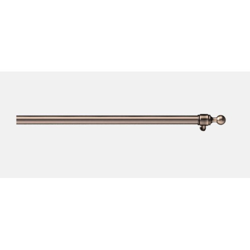 Main courante avant Ilve AMC-76Y, finition brunie, 76 cm