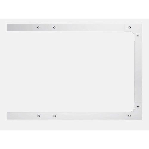 Corniche Ilve KCN90C finition chromée 90 cm