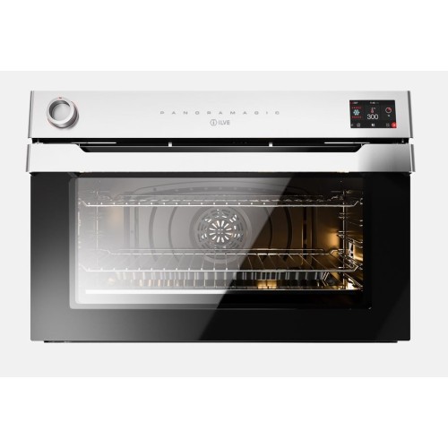 Ilve Panoramagic OV91PMT3 electronic oven in 90 cm stainless steel