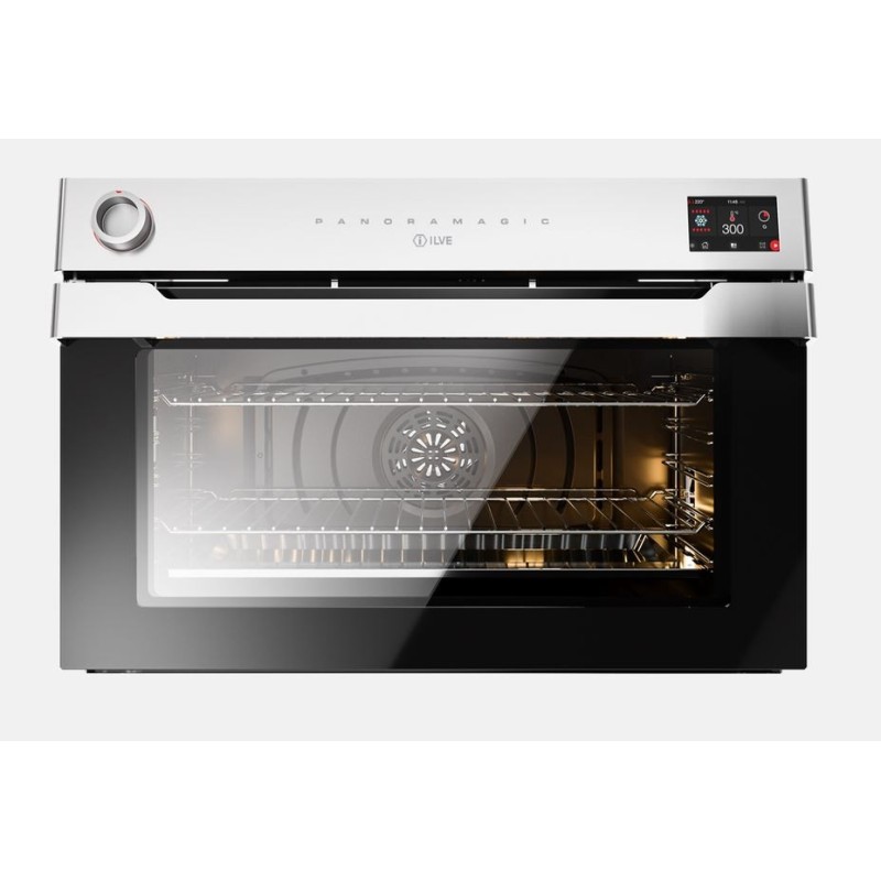  Ilve Panoramagic OV91PMT3 90cm Stainless Steel Built-in Electric Oven