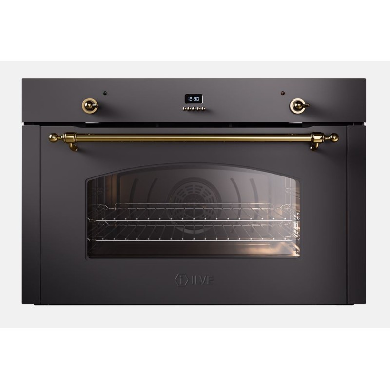  Ilve Nostalgie OV90SNE3 90cm built-in electric oven in stainless steel or painted steel