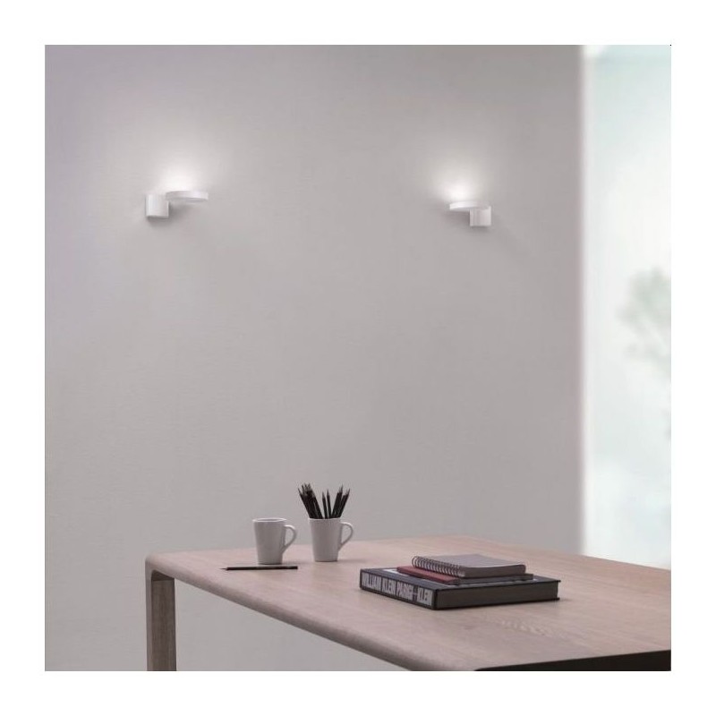  Minitallux Cidiap1 LED wall lamp in different finishes byicon Luce