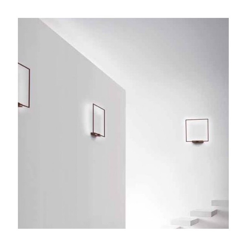  Minitallux LED wall lamp Cornice25AP in different finishes byicon Luce