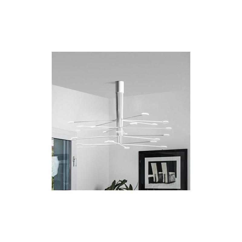  Minitallux Arbor 20 LED ceiling lamp in different finishes by Icons Luce