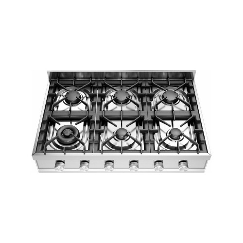 Table de cuisson à gaz de comptoir en acier inoxydable Ilve Professional Plus HCP906D 90 cm