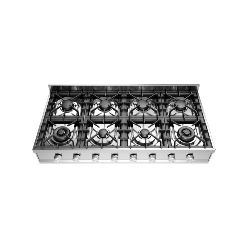 Ilve Piano cottura gas da appoggio Professional Plus HCP1208D in acciaio inox da 120 cm