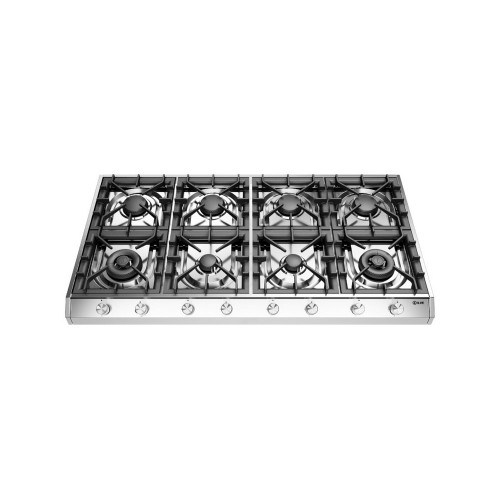 Plaque de cuisson à gaz de comptoir en acier inoxydable Ilve Professional Plus HCP12658D de 120 cm