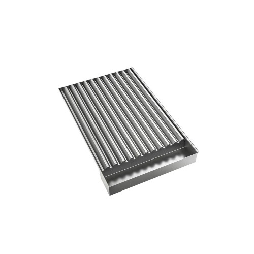 Plaque de cuisson ondulée Ilve EA5310008000000 pour barbecues
