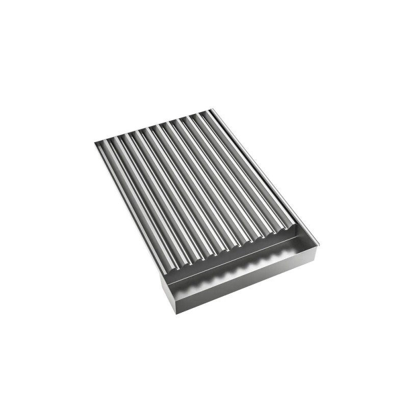  Plaque de cuisson ondulée Ilve EA5310008000000 pour barbecues