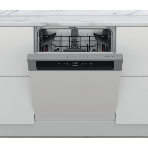 Whirlpool Partially integrated built-in dishwasher WB 6020 PX with 60 cm stainless steel front panel