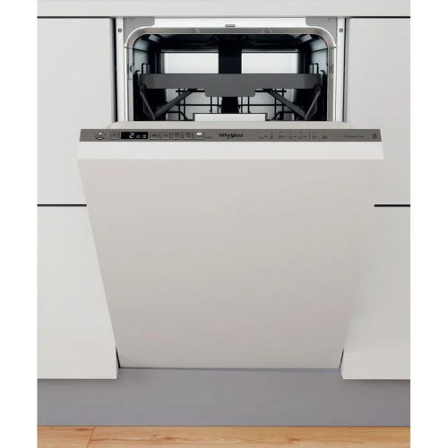 Whirlpool WSIO 3T223 PCE X built-in slim fully concealed dishwasher 45 cm
