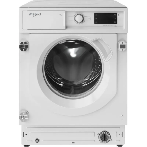 Whirlpool BI WMWG 81484E EU built-in front loading washing machine with paneling 60 cm