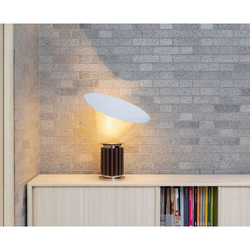 Flos Table lamp with indirect and reflected LED light Taccia Small in different finishes