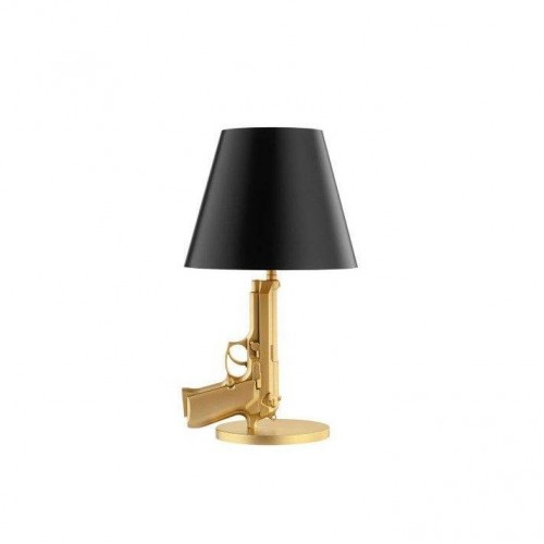Flos Table lamp with direct and ambient LED light Guns - Bedside Gun in different finishes