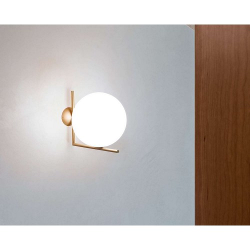 Flos Lampada a parete a luce diffusa LED IC C/W2 in diverse finiture