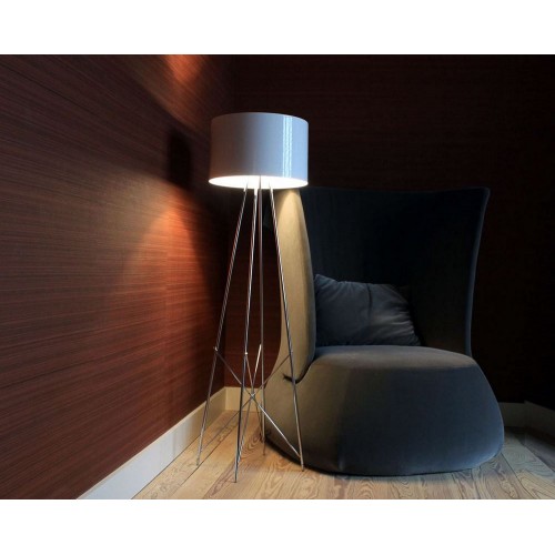Flos Floor lamp with diffused light LED Ray F1 in different finishes