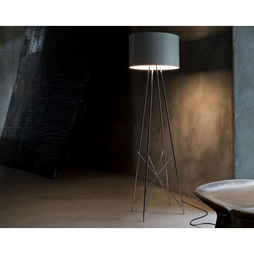Flos Floor lamp with diffused light LED Ray F2 in different finishes