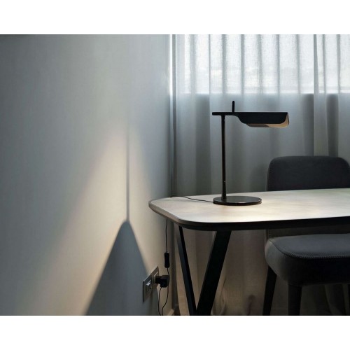 Flos Floor lamp with direct adjustable and indirect LED Tab T light in different finishes