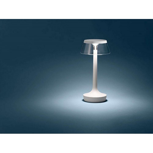Flos Apparecchio di illuminazione da tavolo a luce diretta LED Bon Jour Unplugged in diverse finiture